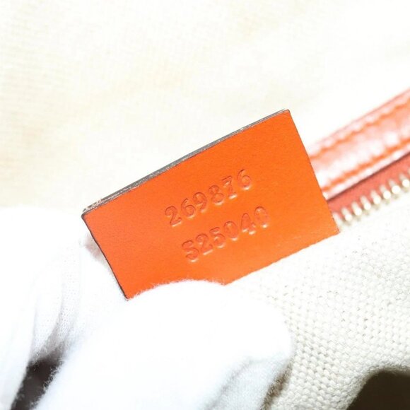 GUCCI GG Canvas Hand Bag 2way Beige Gold 269876 Auth 141858 - Picture 13 of 16